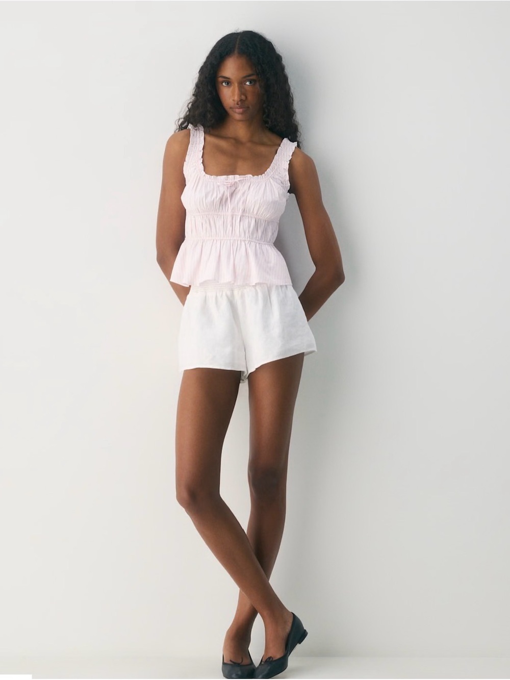 Aritzia Helena Poplin Top - Sz M